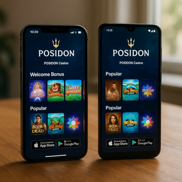 Posidon Casino Mobile Apps - Download for iOS and Android