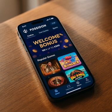 Posidon Casino Mobile Experience - iOS and Android